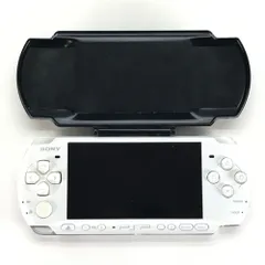 □SONY ゲーム機本体 PSP本体 パール・ホワイト PSP-3000 本体のみ ジャンク品