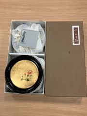 越前塗 銘々皿 5枚 沈金 螺鈿細工 漆芸 冨田立山作 - メルカリ