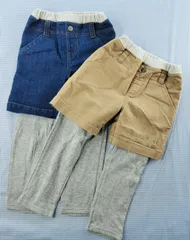 【まとめ売り 男の子】Biquette Club ビケット パンツ 2枚セット 110cm 子供服 中古