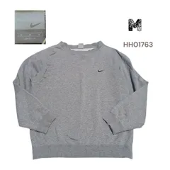 00s NIKEナイキメンズスウェットトレーナーMグレー　HH01763