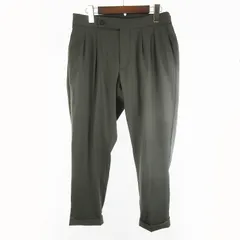 【中古】BERWICH ベルウィッチ SCOTCH スコッチ mg1751x army アーミー パンツ スラックス タック ナイロン 48 BERWICH ベルウィッチ SCOTCH スコッチ mg1751x army アーミー パンツ