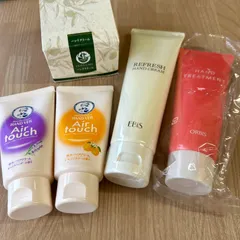 ハンドクリーム 5点セット　メンソレータム　オルビス　エビス　オリーブ園　未開封