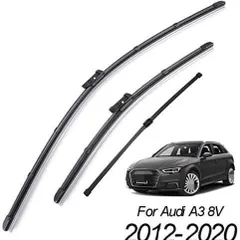 【送料無料】奥ディ A3 S3 8V 2012-2020年式対応 無骨ワイパーブレードセット フロント＋リアZX02おすすめ注目