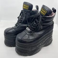 ヨースケ 厚底スニーカー ブーツ 24.0 ブラック 2608115