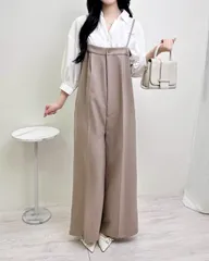 INGNI イング ベアキャミサロペット ワイドパンツ オールインワン