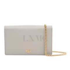 グッチ GG マーモント ミニ チェーンバッグ フラップ クロス 497985
