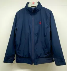 POLO RALPH LAUREN（ポロラルフローレン）ワンポイント刺繡 フード収納 ナイロンジャケット ブルゾン -子供用-【C2122-007】