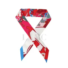 エルメス ツイリー シルクスカーフ ミニスカーフ バンド 新品