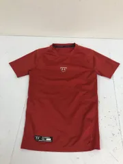 送料無料★UNDER ARMOUR アンダーアーマー　BASEBALL★半袖Tシャツ　ベースボールシャツ　野球ウェア★MD 赤　#70813sj156