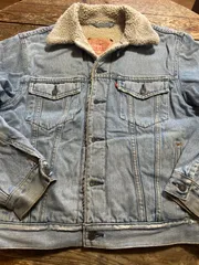 Levi'sリーバイスGジャンデニムジャケットボア厚裏地付Mサイズ