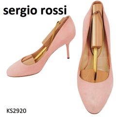 ジャンヴィト ロッシ デニム×クリア ポインテッドトゥパンプス size36