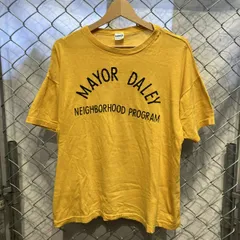 70s バータグ Champion MAYOR DALEY T-shirt 半袖Tシャツ チャンピオン vintage 古着