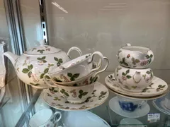WEGWOOD ウェッジウッド WILD STRAWBERRY ティーセット