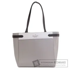 kate spade ケイトスペード ロゴ金具 バイカラー トートバッグ PVC レディース [中古]