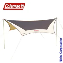 美品。コールマン ウェザーマスター ヘキサタープデュオ アルミポール新品！ 美品。コールマン ウェザーマスター ヘキサタープデュオ アルミポール