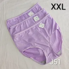 (J51)【3L 3枚】ショーツ レディース パンツ 下着 まとめ売り XXL