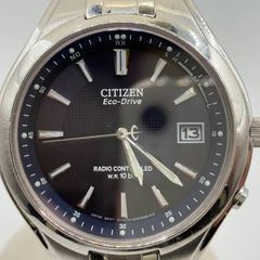 希少ネイビーダイアル CITIZENアテッサ H410 チタン - メルカリ
