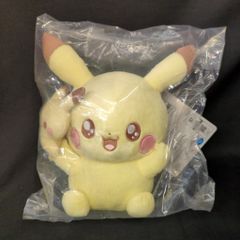 BANDAI SPIRITS 이치 반 쿠지 포켓 피스 PEACE 나사이 쪽의 한 때 A상 피카츄 봉제인형