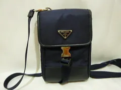 PRADA プラダ ショルダーバッグ Re-Nylon スマホケース スマートフォンケース 2ZH109 ショルダー 2ZH109 難有り ネイビー バッグ