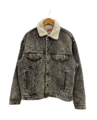 リーバイス Levi's 80s 80's ブラックデニムボアジャケット USA製 ヴィンテージ 黒 70609-0253 ジャケット ブラック Mサイズ 101MT-5293