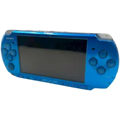 SONY PSP 3000 VB PlayStation ゲーム機 PSP バイブラント ブルー 箱付き モンハン ３rd カセット ソフト 付き モンスターハンター