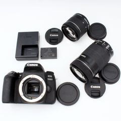 Canon EOS kiss Mダブルズームキット ミラレース - メルカリ