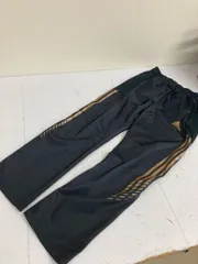 送料無料★adidas アディダス★ジャージ　サイドラインパンツ　ボトムス★メンズOサイズ ブラック　#71013sNj99