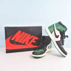 【大清水80-2-1110】NIKE ナイキ AIR JORDAN 1 RETRO HIGH OG PINE GREEN 2018 28.0cm 555088-302 古着 メンズ