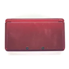 □任天堂 ゲーム機本体 ニンテンドー3DS メタリックレッド 本体のみ ジャンク品