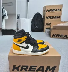 ナイキ エア ジョーダン 1 ハイ タクシー イエロー