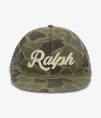 ポロ ラルフローレン カモ ヘリントン ベースボールキャップ (One Size)