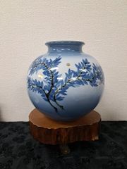 値下げ！】かびん 花瓶 8号花瓶「雲海鶴（うんかいづる）」 - メルカリ