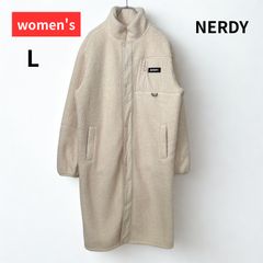 タグ付き NERDY ノルディ ボア ロングジャケット ブラック S - メルカリ