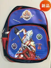 【新品未使用】ウルトラマンリュック 子供用 大容量 A4 男の子 小学生用 軽量 防水 通学用 キャラクター