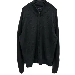 トミーヒルフィガー ジップアップニット XXL