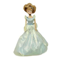 X11098 シンデレラ人形 Disney ディズニープリンセスシンデレラ人形 ドール フィギュア 水色ドレス レトロ