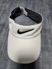 ナイキ 白 サンキャップ サンバイザー 帽子