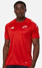 【送料無料・匿名配送】アディダス ラグビー マンスター パフォーマンス Tシャツ 赤 レッド 公式モデル 日本未発売・限定 新品