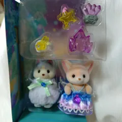 ☆シルバニアファミリー☆　妖精の森のふしぎな赤ちゃん　フェネック&ハスキー