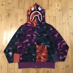 2025年最新】A BATHING APE(アベイシングエイプ)SHARK FULL ZIP HOODIE