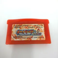 1310B-04 Nintendo ゲームボーイアドバンス ポケットモンスター ファイアレッド ソフト Pokemon ポケモン ゲームソフト 任天堂 動作未確認