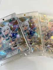 【ローダー入り】ホロライブ　　一周年記念　白上フブキ　3枚セット