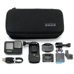 【中古】GoPro HERO9 BLACK ウェアラブルカメラ 本体＋アクセサリーセット[95]のサムネイル