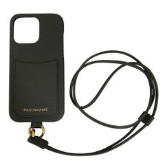美品 MAISON de SABRE メゾンドサブレ iphone14 promax iphoneケース スマホケース グレー レディース 古着 中古 USED