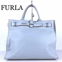 『FURLA』フルラ / ハンドバッグ　レザーバック　オフホワイト