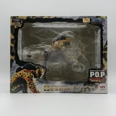 【中古】メガハウス P.O.P ロブ・ルッチ Ver.豹  紙絵武身 Portrait.Of.Pirates ワンピース MAS【箱傷みあり】[10]