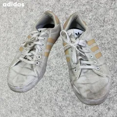 adidas ホワイト/ベージュ スニーカー 24.5cm