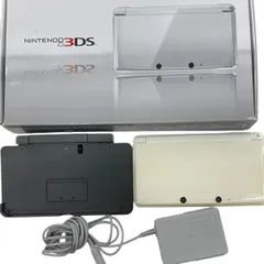 186000 動作確認済み Nintendo 3DS ニンテンドー3DS 3DS CTR-001  アイスホワイト 箱入り 付属品あり 通電確認済み