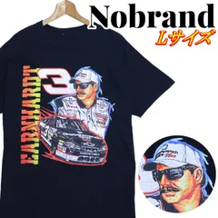Nobrand ノーブランド デイル・アーンハート デカプリント Tシャツ Lサイズ ブラック