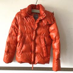 BURBERRY BLACK LABEL オレンジ ダウンジャケット M - メルカリ